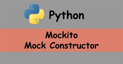 mockito mock constructor|how to mock parameterized constructor.